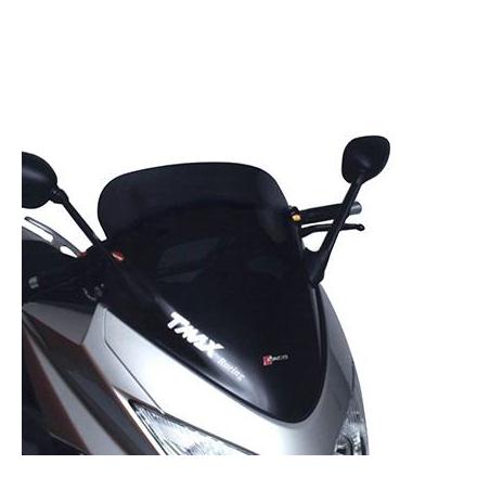 155956 BULLE-SAUTE VENT MAXISCOOTER POUR YAMAHA 500 TMAX 2008>2011 FUME FONCE (H 580mm - L 525mm) -FACO- xxx Info FACO 