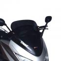 BULLE-SAUTE VENT MAXISCOOTER POUR YAMAHA 500 TMAX 2008-2011 FUME FONCE (H 580mm - L 525mm) -FACO-