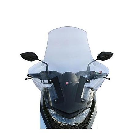 155962 PARE BRISE MAXISCOOTER POUR YAMAHA 125 NMAX 2015> TRANSPARENT -FACO- xxx Info FACO 