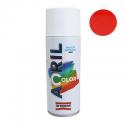 BOMBE DE PEINTURE AREXONS ACRYLIQUE ROUGE FEU RAL 3000 (TM 125-FANTIC 1981) (AEROSOL 400 ml) (3935)