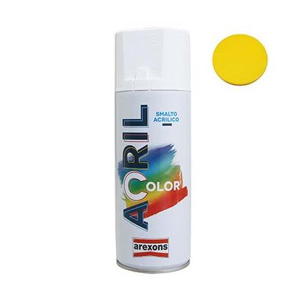 156334 BOMBE DE PEINTURE AREXONS ACRYLIQUE JAUNE TRAFIC RAL 1023 (SUZUKI) (spray 400 ml) (3977) xxx Info 