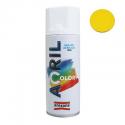 BOMBE DE PEINTURE AREXONS ACRYLIQUE JAUNE TRAFIC RAL 1023 (SUZUKI) (AEROSOL 400 ml) (3977)