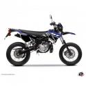 KIT DECO AUTOCOLLANT-STICKER 50 A BOITE REPLICA BLEU POUR YAMAHA 50 DT 2007-2011 -KUTVEK-