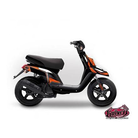 158879 KIT DECO AUTOCOLLANT-STICKER SCOOT FACTORY ORANGE POUR YAMAHA 50 BWS 2004> -KUTVEK- xxx Info TUCANO URBANO 