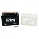 BATTERIE 12V 10 Ah NT12A-BS NITRO MF SANS ENTRETIEN AVEC PACK ACIDE (Lg150xL87xH105mm) (EQUIVALENT YT12A-BS)