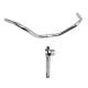 160031 GUIDON CYCLO ADAPTABLE SOLEX AVEC POTENCE CHROME (CINTRE + POTENCE) xxx Info 