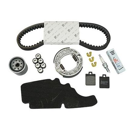 159772 KIT ENTRETIEN MAXISCOOTER ORIGINE PIAGGIO 125 VESPA LX 4T 2006>2012 (AVEC GUIDES VARIATEUR) -1R000391- xxx Info PIAGGIO 