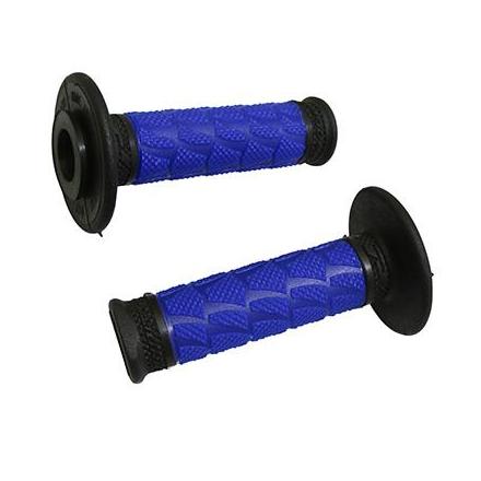 155509 REVETEMENT POIGNEE PROGRIP OFF ROAD 783 DOUBLE DENSITE BASE NOIR-BLEU 115mm (PAIRE) (CROSS-MX) xxx Info PROGRIP 