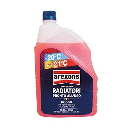 157562 LIQUIDE DE REFROIDISSEMENT AREXONS UNIVERSAL -20°C-+121°C ROUGE (2L) xxx Info TOP PERFORMANCES 