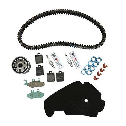 158611 KIT ENTRETIEN MAXISCOOTER ORIGINE PIAGGIO 500 MP3 2007>2013 (AVEC GUIDES VARIATEUR) -1R000376- xxx Info PIAGGIO 