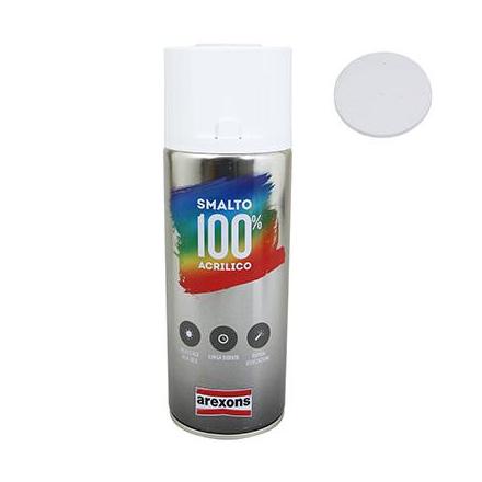 158026 BOMBE DE PEINTURE AREXONS ACRYLIQUE 100 BLANC ELECTRO spray 400 ml (3596) xxx Info TOP PERFORMANCES 