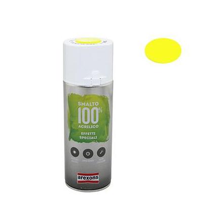 151887 BOMBE DE PEINTURE AREXONS ACRYLIQUE 100 FLUO JAUNE spray 400 ml (3685) xxx Info POLISPORT (Motorisé) 