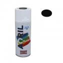 BOMBE DE PEINTURE AREXONS ACRYLIQUE NOIR INTENSE RAL 9005 (CADRE-CHASSIS) (AEROSOL 400 ml) (3934)