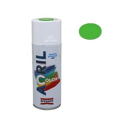 151878 BOMBE DE PEINTURE AREXONS ACRYLIQUE VERT RAL 6018 (KAWASAKI-DERBI) (spray 400 ml) (3981) xxx Info POLISPORT (Motorisé) 