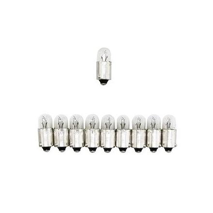 151912 AMPOULE-LAMPE 12V 2W CULOT BA9S TEMOIN BLANC (FEU DE POSITION) (BOITE DE 10) -FLOSSER- xxx Info FLOSSER 