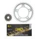 150809 KIT CHAINE ADAPTABLE HONDA 600 CB F HORNET 2007>2013 525 16x43 (DEMULTIPLICATION ORIGINE) -AFAM- xxx Info AFAM 