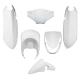 150497 CARROSSERIE-CARENAGE SCOOT ADAPTABLE PEUGEOT 50 KISBEE BLANC BRILLANT (KIT 6 PIECES) -P2R- xxx Info P2R (Motorisé) 