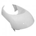 CARENAGE-TABLIER AV SCOOT ADAPTABLE PEUGEOT 50 KISBEE BLANC BRILLANT (INFERIEUR) -P2R-