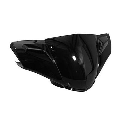 150484 CARENAGE-COUVRE GUIDON SCOOT ADAPTABLE PEUGEOT 50 KISBEE NOIR BRILLANT -P2R- xxx Info P2R (Motorisé) 