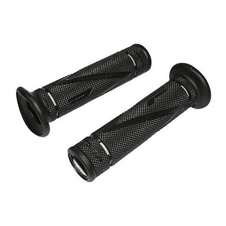 147804 REVETEMENT POIGNEE PROGRIP ON ROAD 838 DOUBLE DENSITE OPEN END NOIR-GRIS 122mm (PAIRE) (ROUTE) xxx Info PROGRIP 