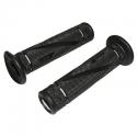 REVETEMENT POIGNEE PROGRIP ON ROAD 838 DOUBLE DENSITE OPEN END NOIR-GRIS 122mm (PAIRE) (ROUTE)