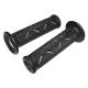 147777 REVETEMENT POIGNEE PROGRIP ON ROAD 717 DOUBLE DENSITE OPEN END NOIR-GRIS 122mm (PAIRE) (ROUTE) xxx Info PROGRIP 