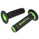 148115 REVETEMENT POIGNEE DOMINO OFF ROAD A020 NOIR-VERT (118mm) (PAIRE) -DOMINO ORIGINE- xxx Info DOMINO 