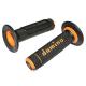 148116 REVETEMENT POIGNEE DOMINO OFF ROAD A020 NOIR-ORANGE (118mm) (PAIRE) -DOMINO ORIGINE- xxx Info DOMINO 