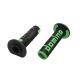 150183 REVETEMENT POIGNEE DOMINO OFF ROAD A360 NOIR-VERT (120 mm) (PAIRE) -DOMINO ORIGINE- xxx Info DOMINO 