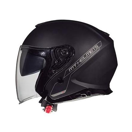 149859 CASQUE JET MT THUNDER 3 SV DOUBLE ECRANS UNI NOIR MAT XXXL xxx Info MT 