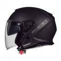 CASQUE JET MT THUNDER 3 SV DOUBLE ECRANS UNI NOIR MAT XXXL (3XL)