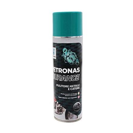 149910 NETTOYANT CHAINE PETRONAS DURANCE AVEC OU SANS JOINT TORIQUE (AEROSOL 500 ml) xxx Info 