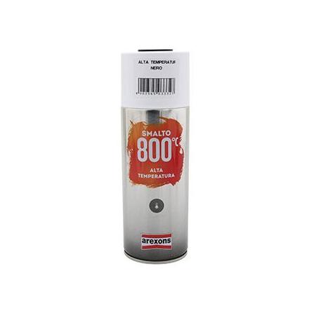 149891 BOMBE DE PEINTURE AREXONS PRO HAUTE TEMPERATURE 800°C NOIR spray 400 ml (3332) xxx Info 