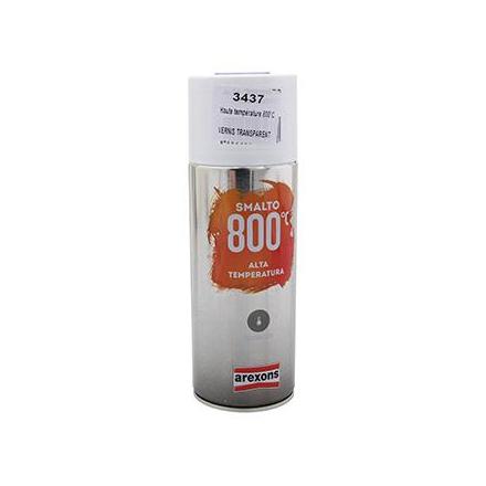 149892 BOMBE DE PEINTURE AREXONS PRO HAUTE TEMPERATURE 800°C VERNIS TRANSPARENT spray 400 ml (3437) xxx Info 