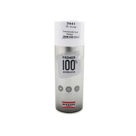 149899 APPRET-FOND DE PREPARATION AREXONS ACRYLIQUE 100 PRO SPECIAL PLASTIQUE TRANSPARENT spray 400 ml (3441) xxx Info 
