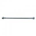 AXE DE ROUE (L255-D10) SCOOT ADAPTABLE YAMAHA 50 AEROX AV-MBK 50 NITRO AV -P2R-