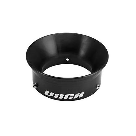 148891 CORNET DE CARBU VOCA EVO Ø48mm POUR CARBU PWK NOIR xxx Info LEOVINCE 