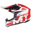 CASQUE CROSS ADULTE MT FALCON WESTON ROUGE BRILLANT L (BOUCLE DOUBLE D)