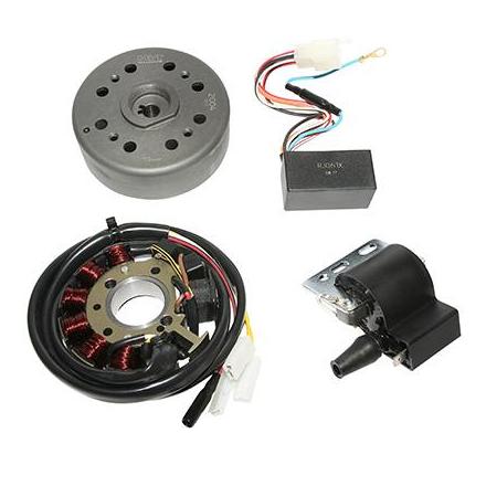 142137 ALLUMAGE SCOOT KRD ANALOGIQUE ROTOR EXTERNE POUR PEUGEOT 50 TREKKER, SPEEDFIGHT, BUXY xxx Info 