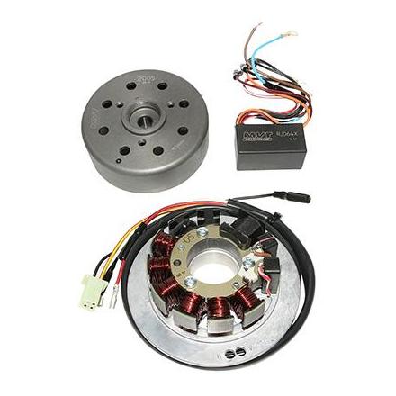 142209 ALLUMAGE SCOOT KRD ANALOGIQUE ROTOR EXTERNE POUR MBK 50 NITRO 2004>, MACH-G, OVETTO-YAMAHA 50 AEROX 2004>, JOG-R, NEOS AV