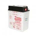 BATTERIE 12V 14 Ah YB14A-A2 YUASA YUMICRON AVEC ENTRETIEN (Lg134xL89xH176mm) (SPECIAL QUAD POLARIS)