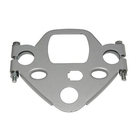 141813 PLATINE SUPERIEURE DE FOURCHE CYCLO ADAPTABLE PEUGEOT 103 MVL GRIS -SELECTION P2R- xxx Info 