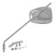 141779 RETROVISEUR MAXISCOOTER ADAPTABLE PIAGGIO 125 VESPA SPECIAL VINTAGE REVERSIBLE TRAPEZOIDALE CHROME (HOMOLOGUE CE) -SELEC