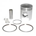 PISTON SCOOT ADAPTABLE SUZUKI 50 KATANA LIQUIDE-APRILIA 50 SR 2000- LIQUIDE (DIAM 41mm - AXE DE 12 - 2 SEGMENTS 1,5mm) -P2R QUA