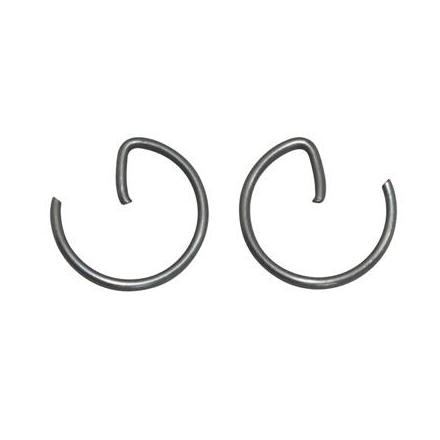 18386 CLIPS DE PISTON DIAM 12 (FORME EN G) POUR PEUGEOT-DERBI-MINARELLI (VENDU A LA PAIRE) -P2R- xxx Info P2R (Motorisé) 