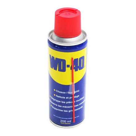 9669 LUBRIFIANT WD40 MULTIFONCTIONS (AEROSOL 200ml) xxx Info WD-40 