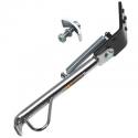 BEQUILLE SCOOT LATERALE ADAPTABLE GILERA 50 STALKER, RUNNER CHROME -P2R-