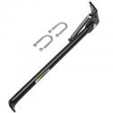 BEQUILLE 50 A BOITE LATERALE ADAPTABLE DERBI 50 SENDA R 2000- NOIR (350mm) -SELECTION P2R-