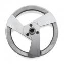 POULIE CYCLO ALU 3 BRANCHES POUR PEUGEOT 103 SP-MVL AVEC PIGNON 11 DTS -P2R-
