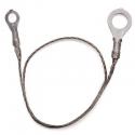TRESSE DE MASSE CYCLO POUR MBK 51, 41, 40, 88, 89, CLUB (LONG 280mm)